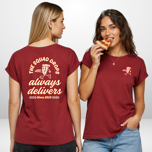 "ALWAYS DELIVERS" The Squad Hockey Ladies Shirt