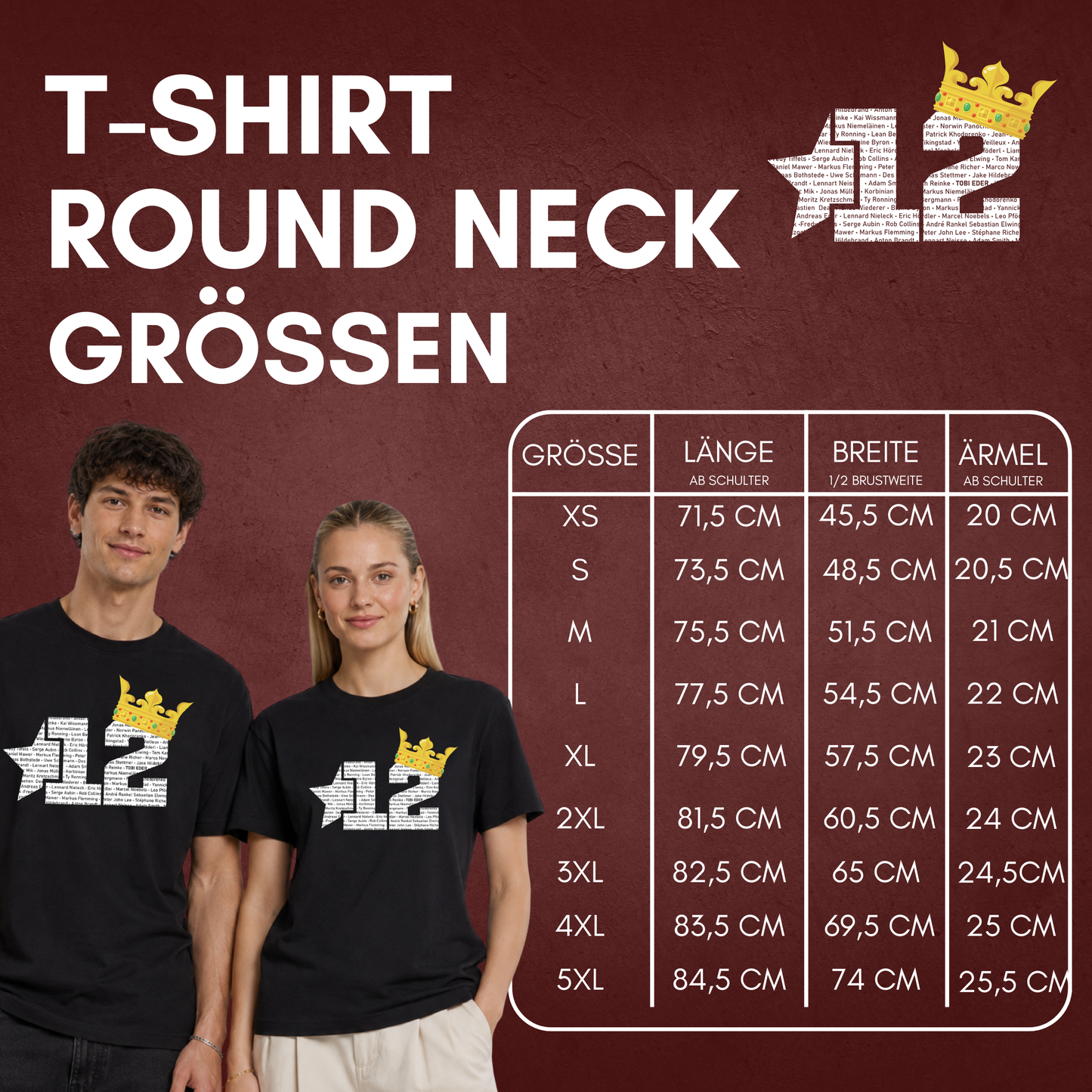 Auf die 12 Shirt