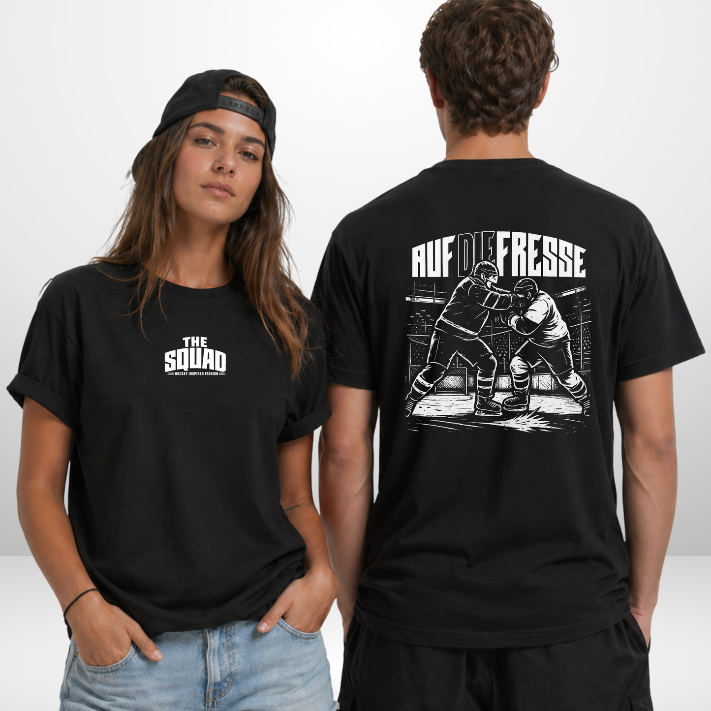"AUF DIE FRESSE" The Squad Hockey-Shirt