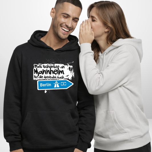 "AUTOBAHN" Broken Sticks X The Squad Heavy Hoodie in 2 Farben