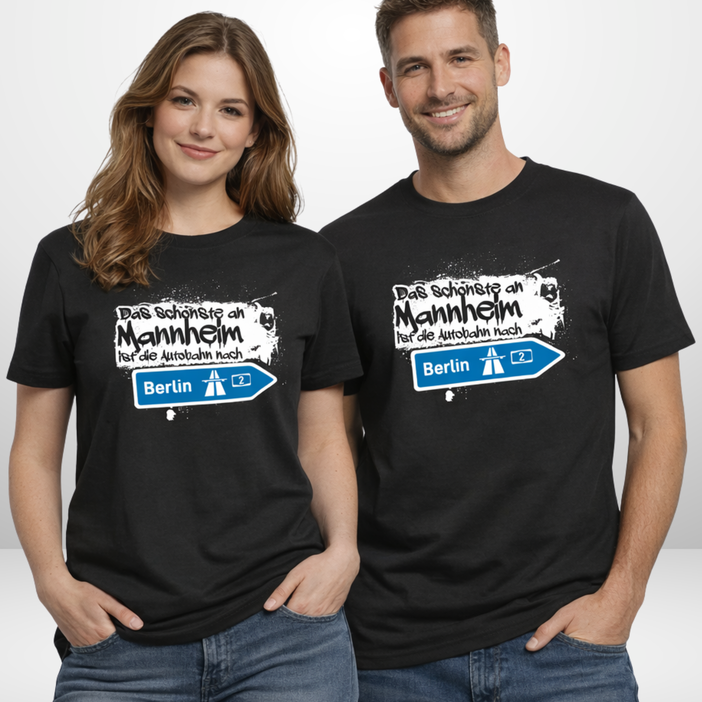 NEU: "AUTOBAHN" Broken Sticks x The Squad T-Shirt in 2 Farben