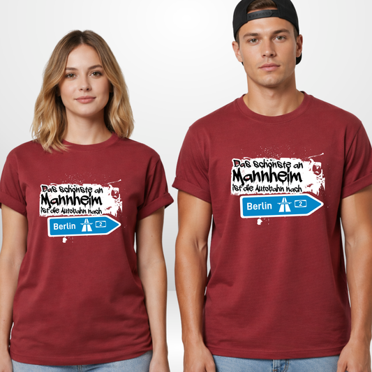 "AUTOBAHN" Broken Sticks x The Squad T-Shirt in 2 Farben