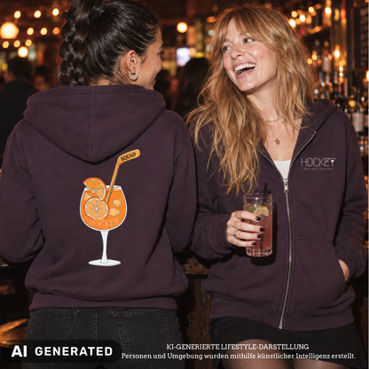 Aperiitivo Squad Ladies Zip Hoody