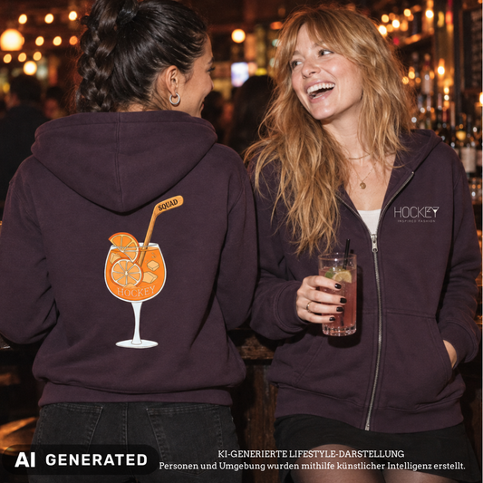 Aperiitivo Squad Ladies Zip Hoody