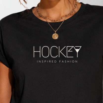 "APERITIVO SQUAD" The Squad Hockey Ladies Organic Extended Shoulder Tee