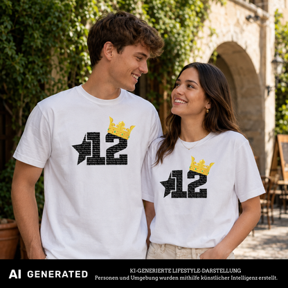 Auf die 12 Shirt