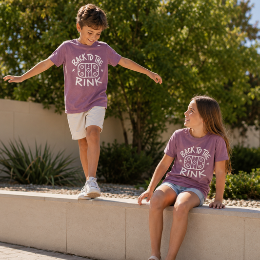 Back to the Rink Kids Shirt