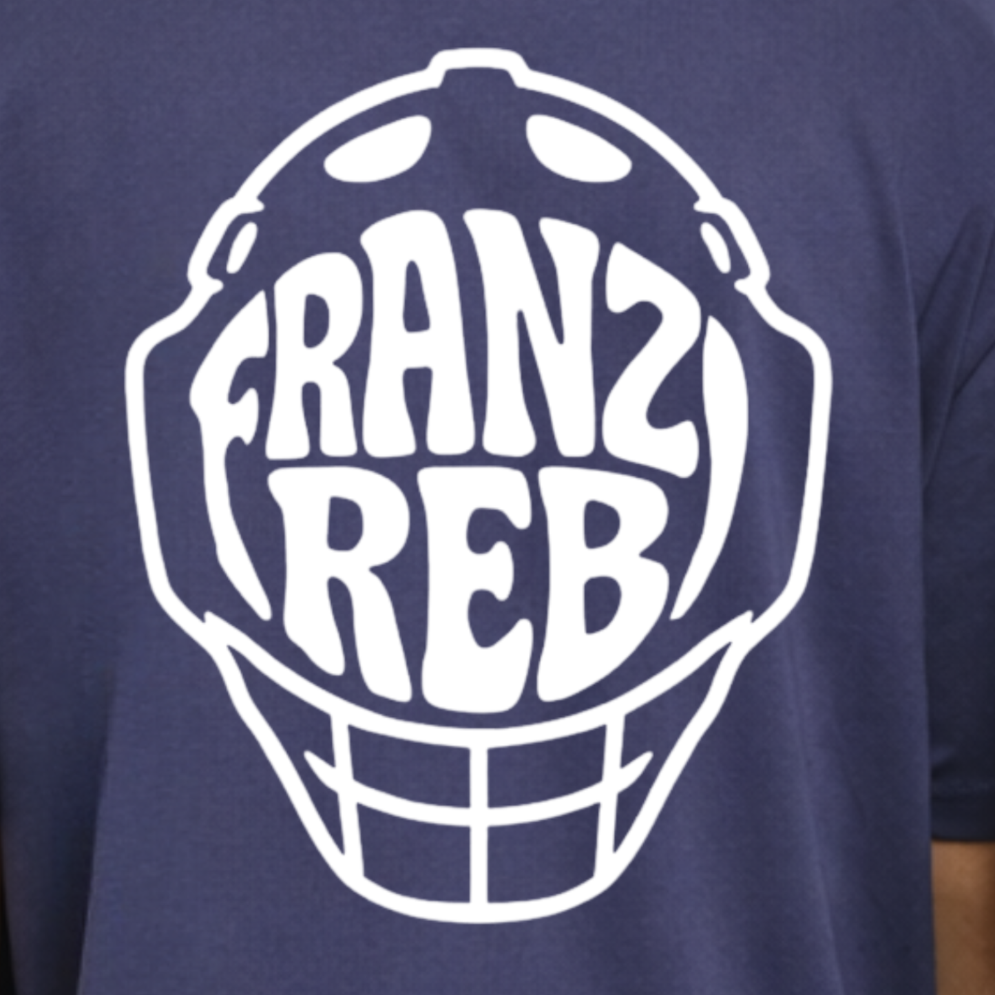 "BEHIND THE MASK" Maxi Franzreb X The Squad Oversized Shirt
