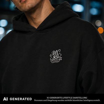 BE DIFFERENT Oversized Hoody Matt Choupani X The Squad