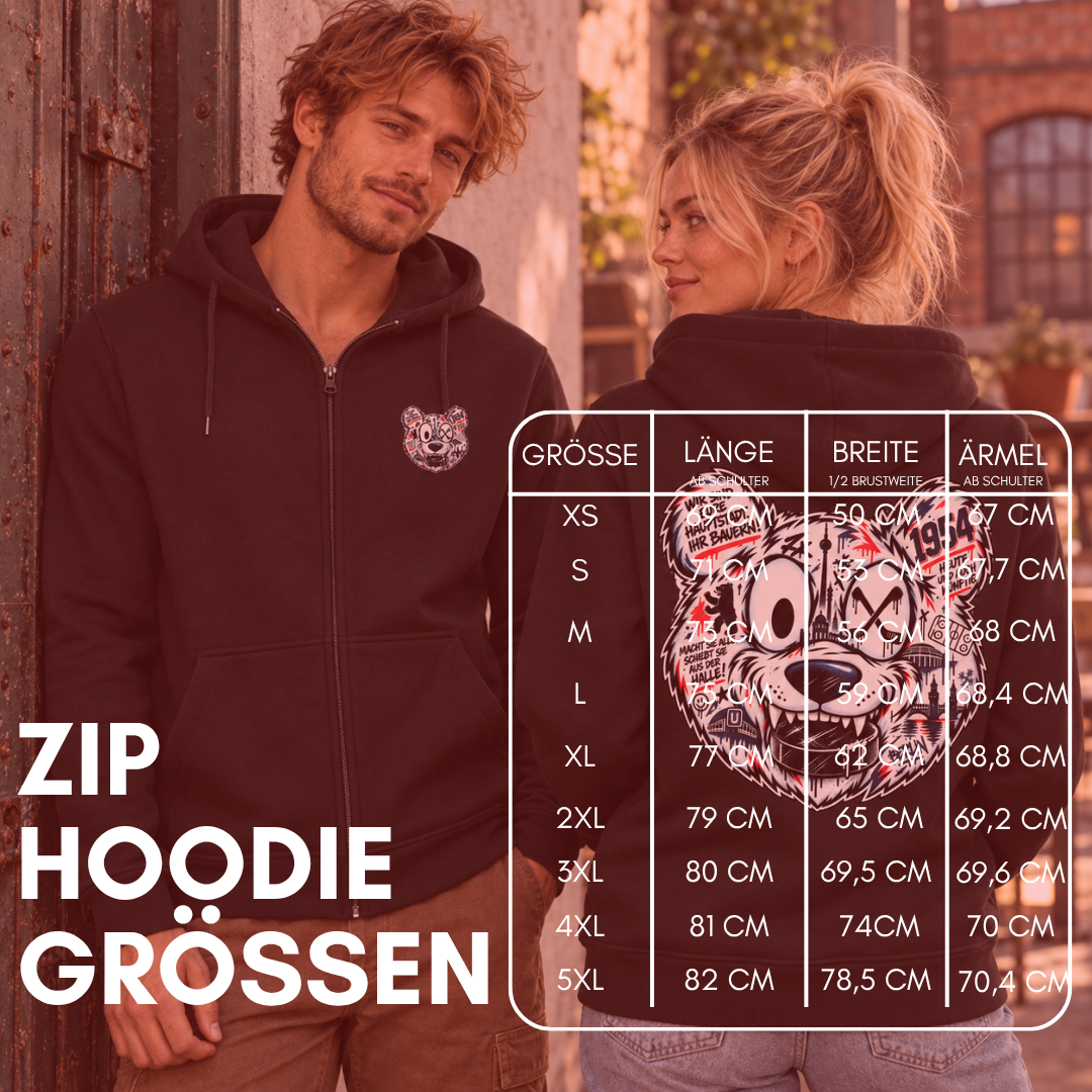 BITE ME! Heavy Zip Hoody