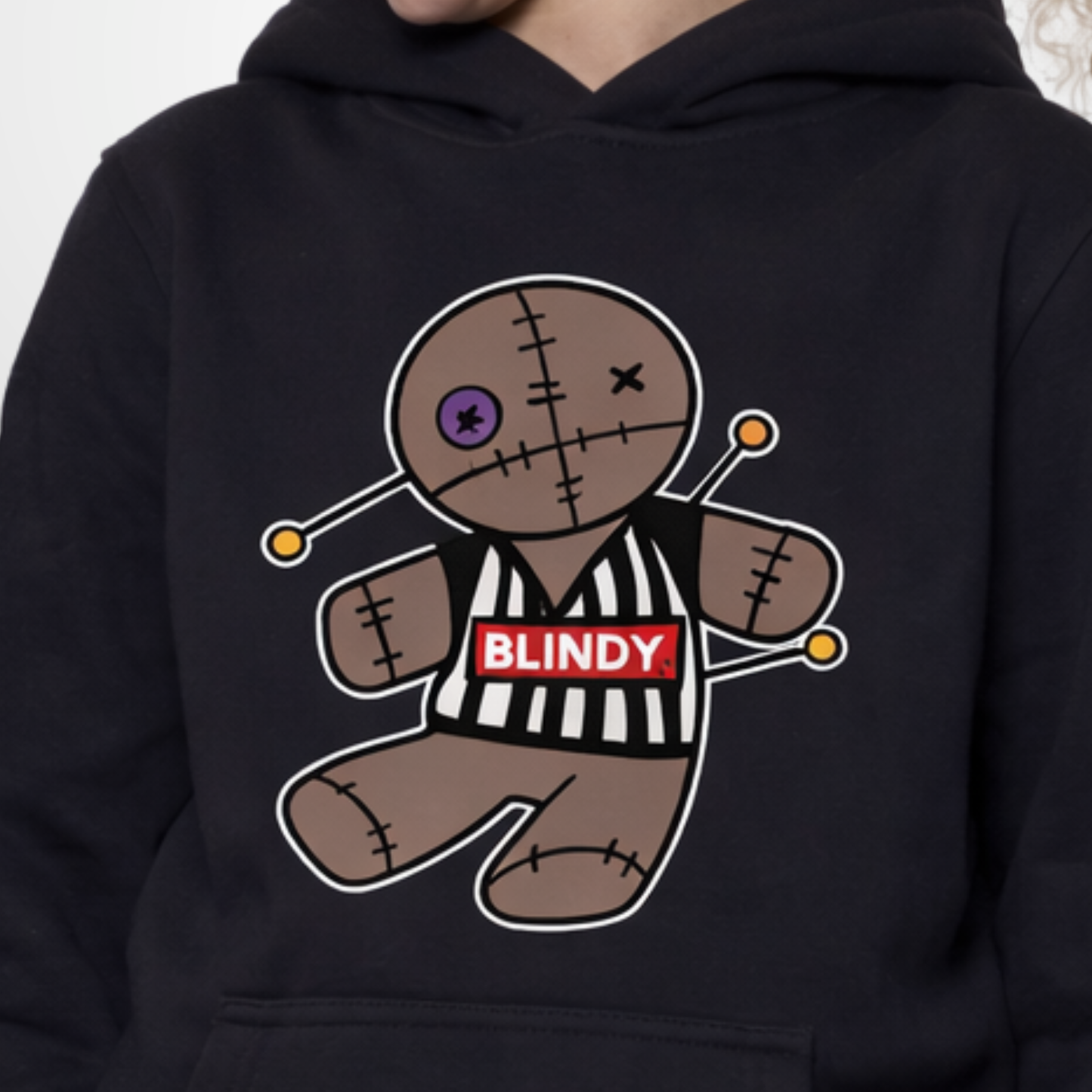"BLINDY" The Squad Kids Hoody