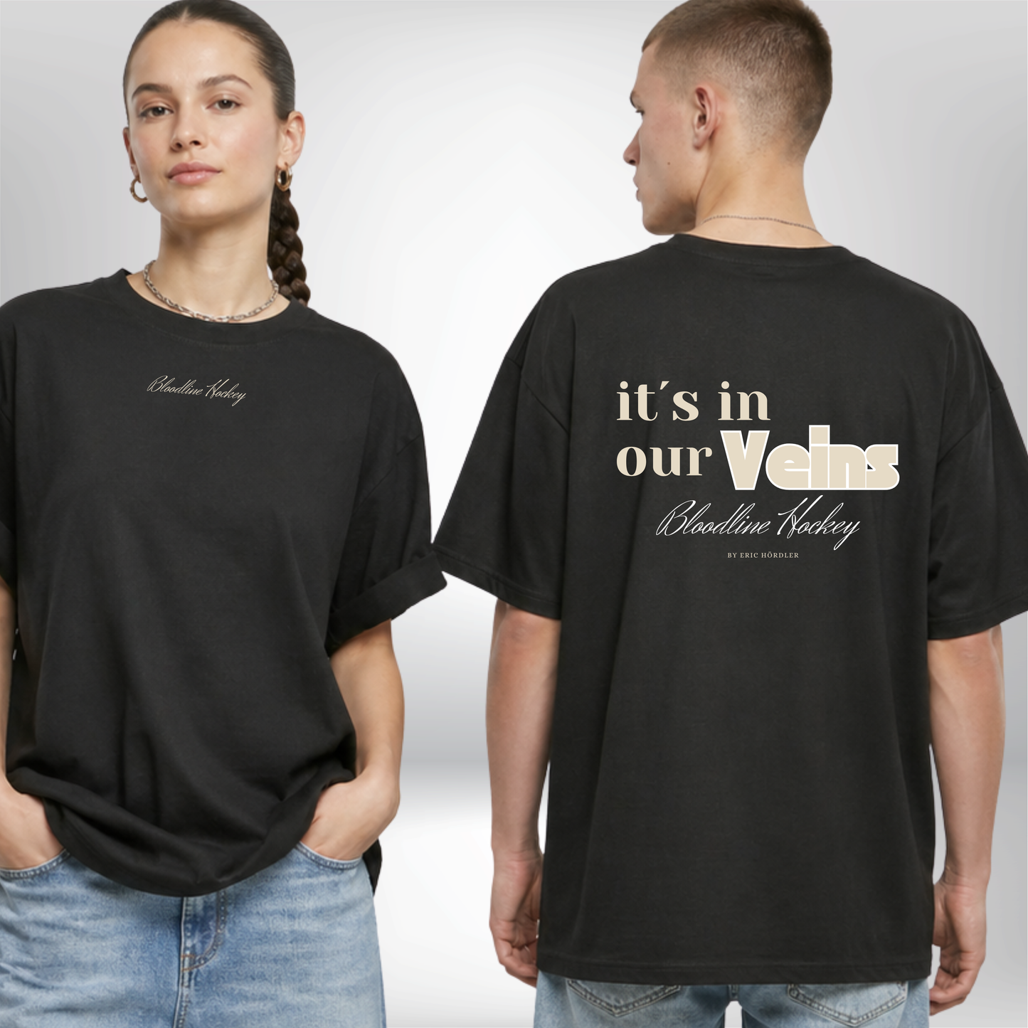 "BLOODLINE - IN OUR VEINS" Eric Hördler X The Squad Oversized T-Shirt
