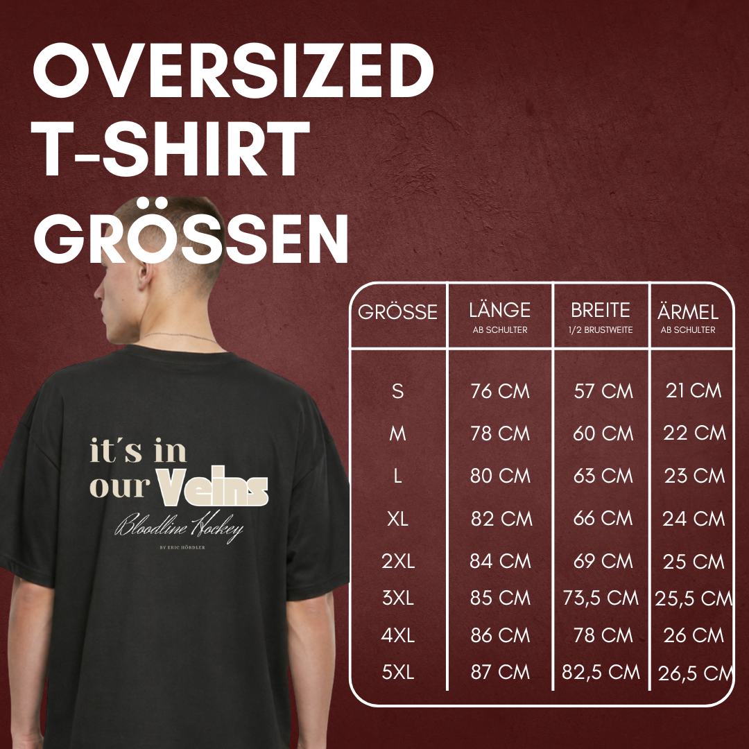 "BLOODLINE - IN OUR VEINS" Eric Hördler X The Squad Oversized T-Shirt