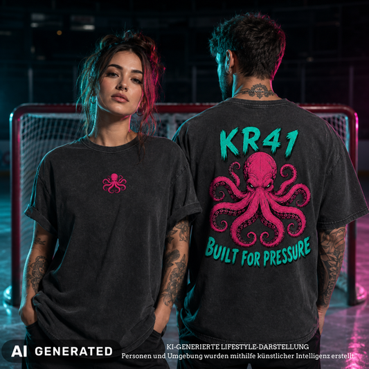 BUILT FOR PRESSURE Oversized Shirt Kevin Reich X The Squad