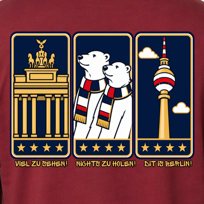 "DIT IS BERLIN!" Broken Sticks X The Squad Hockey T-Shirt in 2 Farben