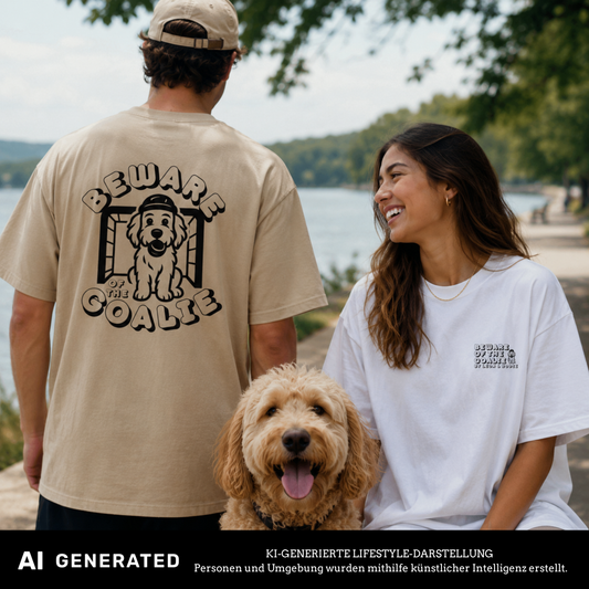 Beware of the Goalie Oversized Shirt Leon & Bodie Hungerecker