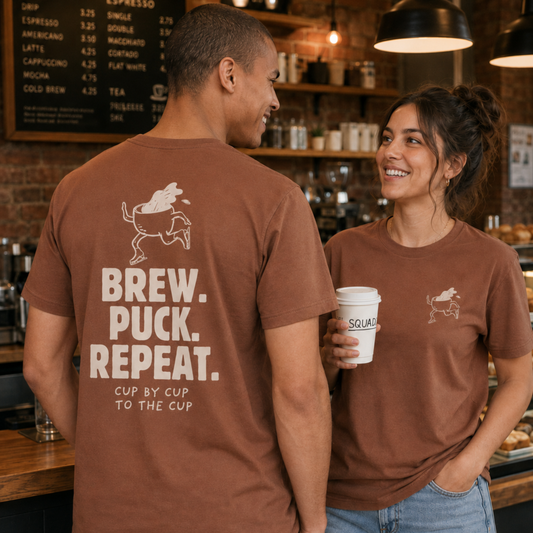 Brew.Puck.Repeat. Shirt