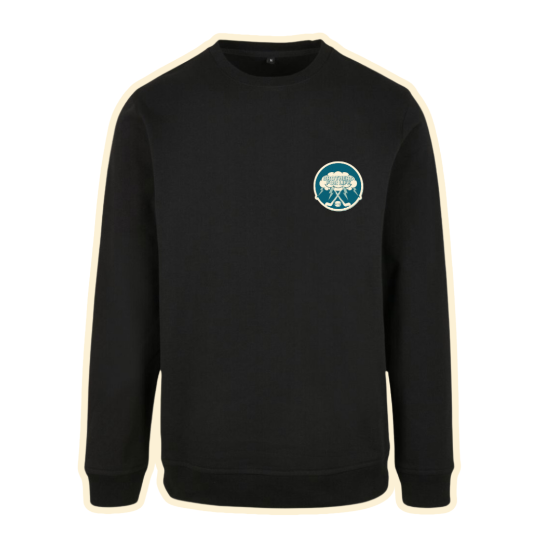 Brothers for Life "4 Brothers" Crewneck Pullover front