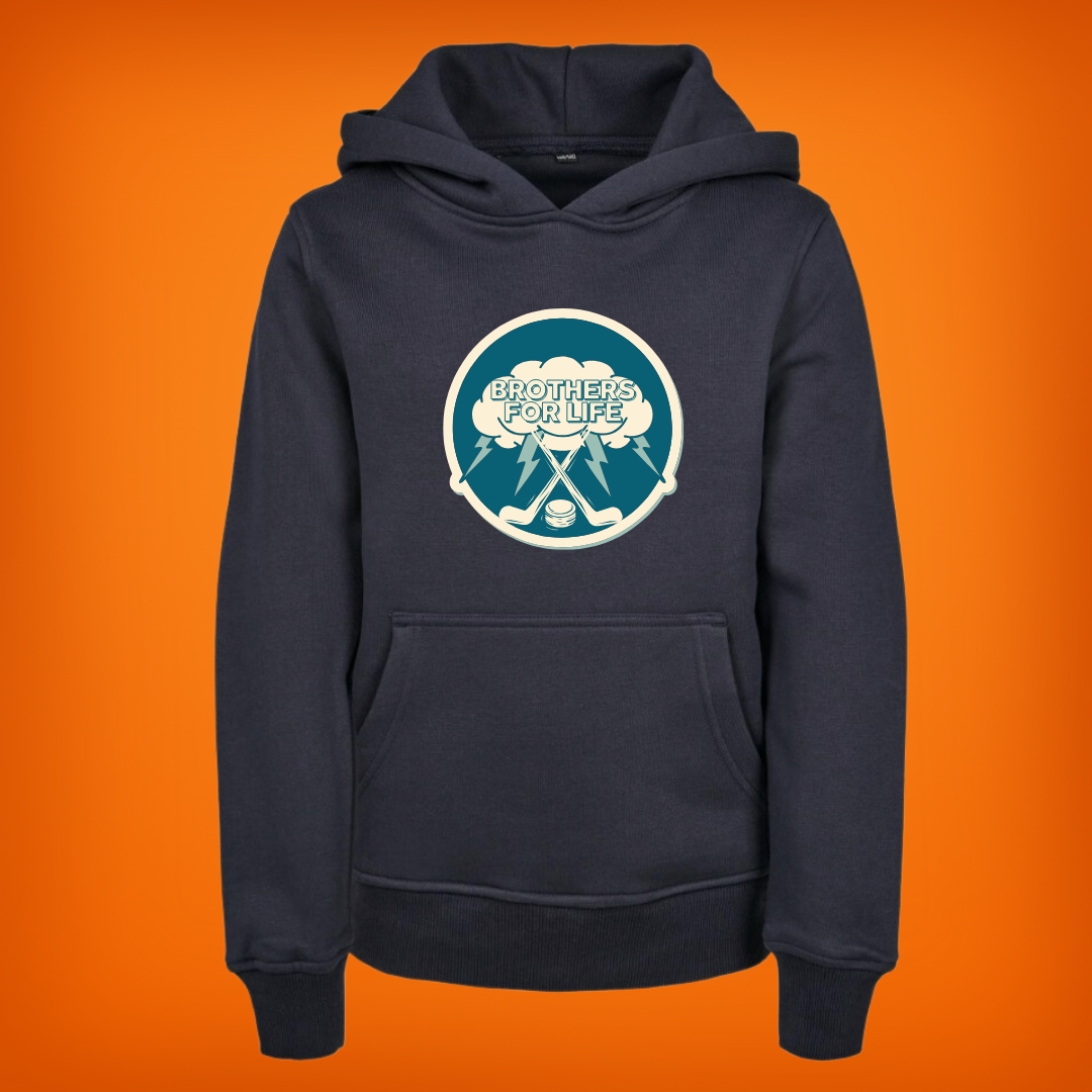 Brothers for Life "4 Brothers" Kids Hoody front