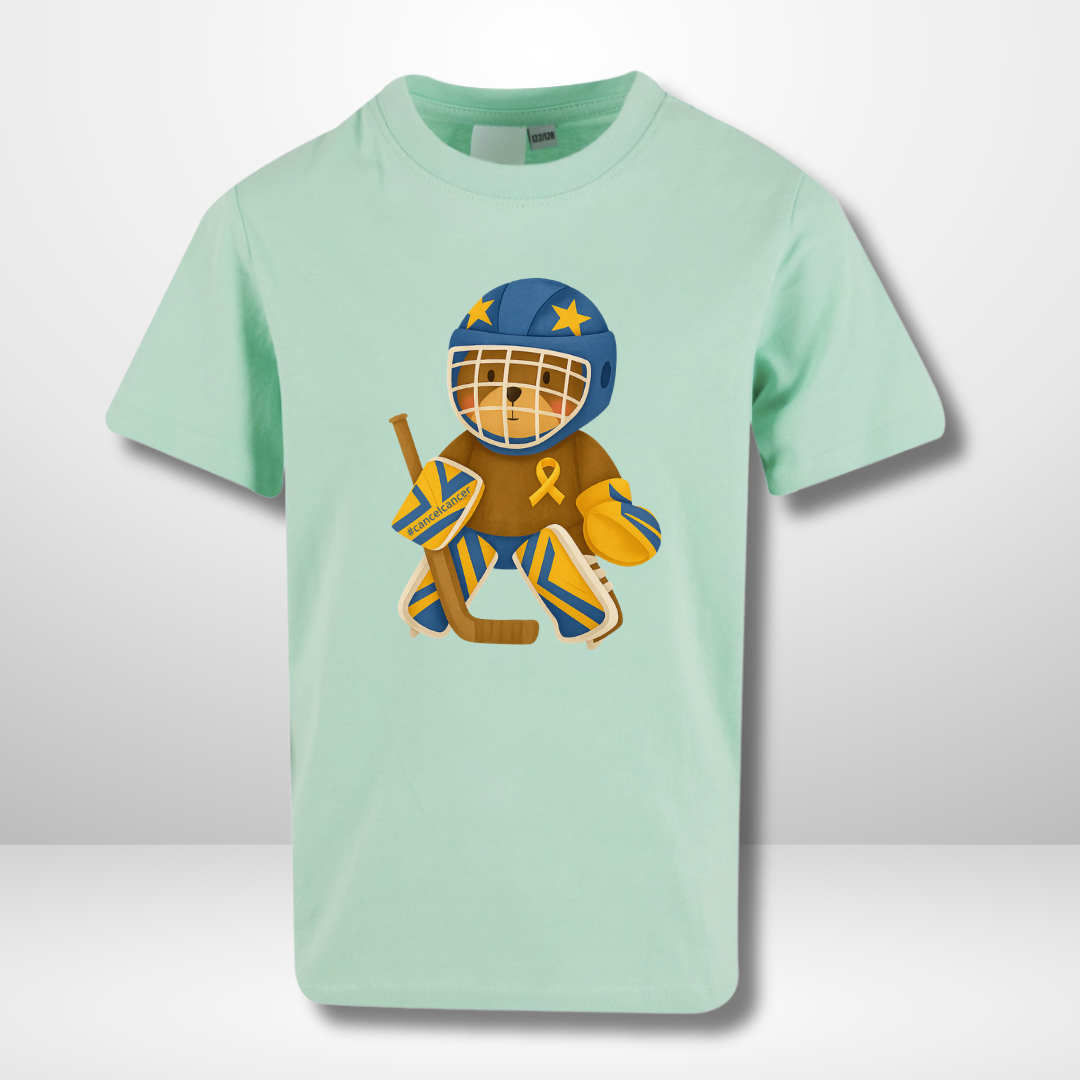 Cancel Cancer 🎗️ "Youri" Kids Shirt in 2 Fabren