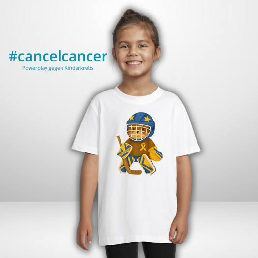 Cancel Cancer 🎗️ "Youri" Kids Shirt in 2 Fabren