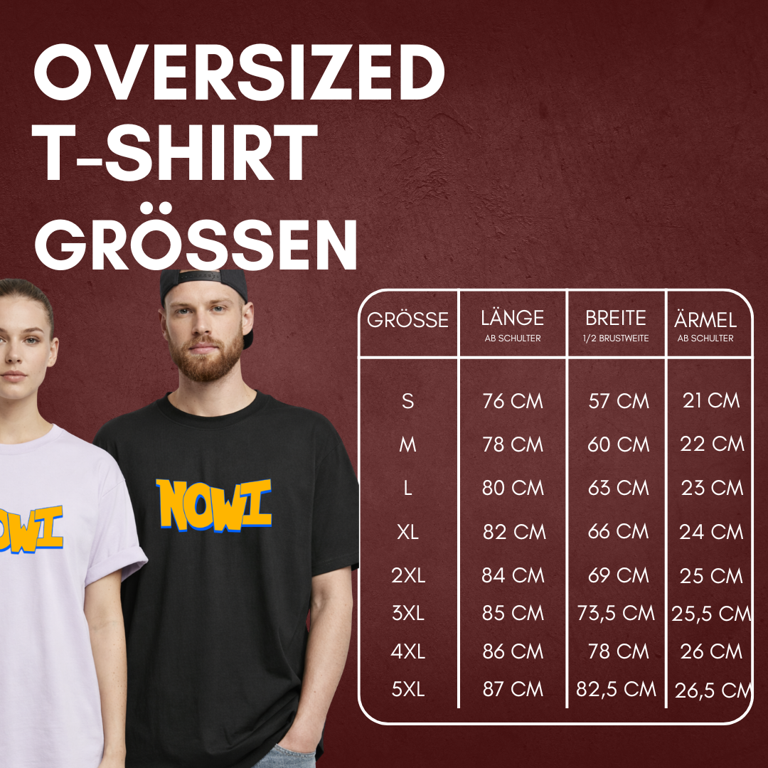 "CATCH NOWI" Marco Nowak X The Squad Oversized Shirt in 2 Farben