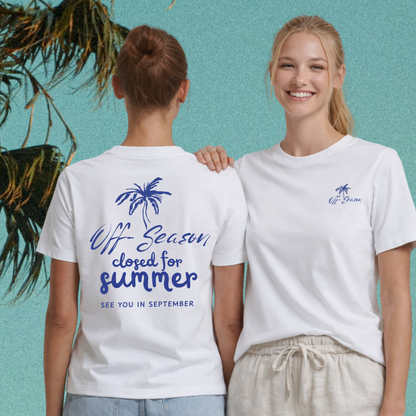 "CLOSED FOR SUMMER" Florian Bugl X The Squad Ladies Loose Fit Tee