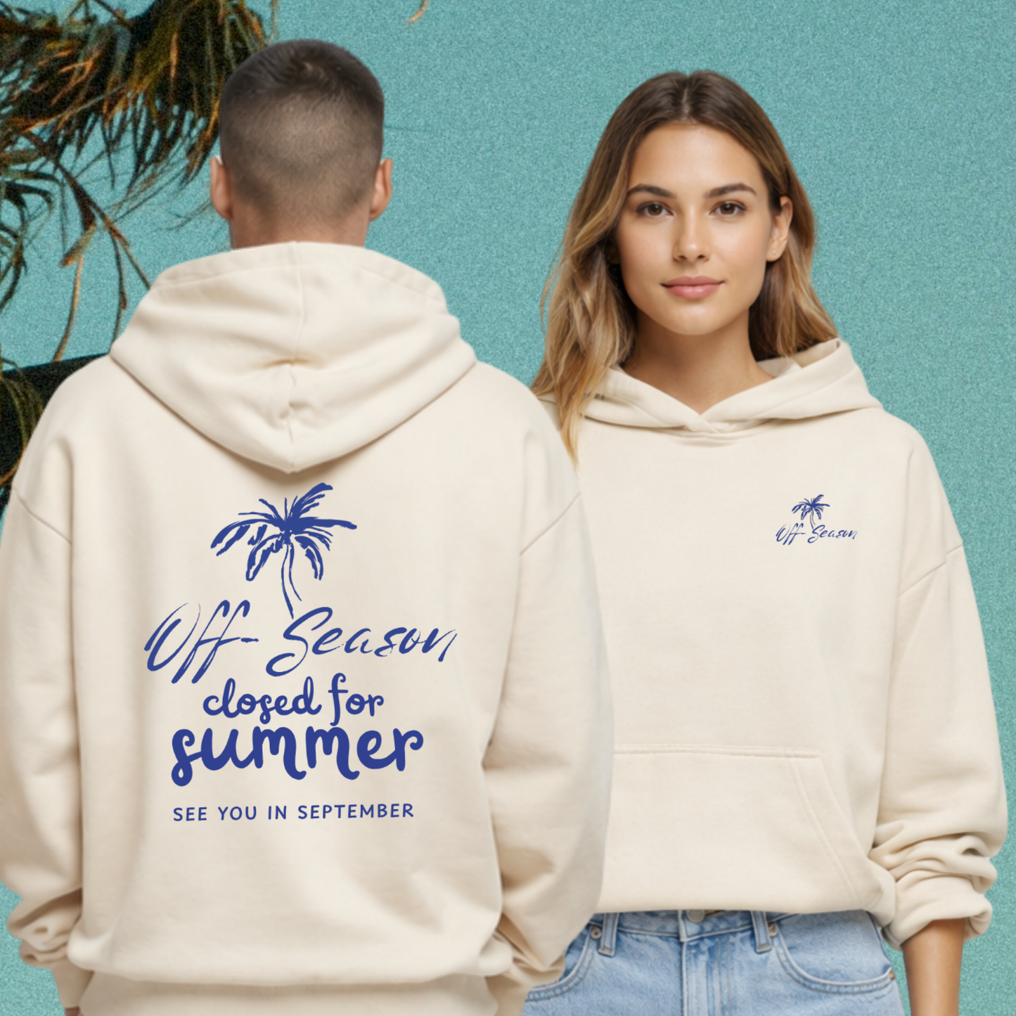 "CLOSED FOR SUMMER" Florian Bugl X The Squad Oversized Hoody