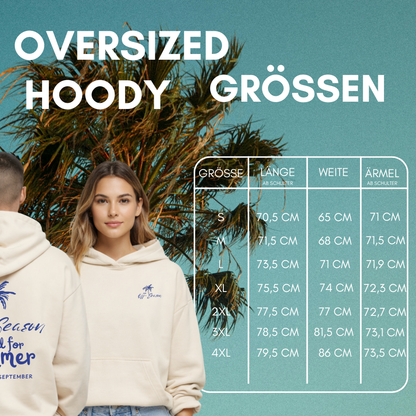 "CLOSED FOR SUMMER" Florian Bugl X The Squad Oversized Hoody