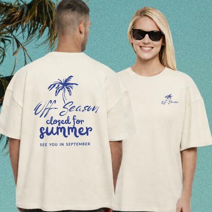 "CLOSED FOR SUMMER" Florian Bugl X The Squad Oversized Shirt