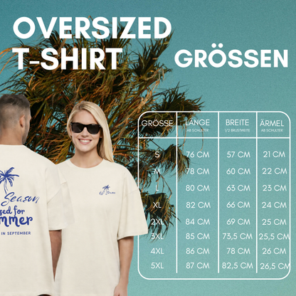 "CLOSED FOR SUMMER" Florian Bugl X The Squad Oversized Shirt