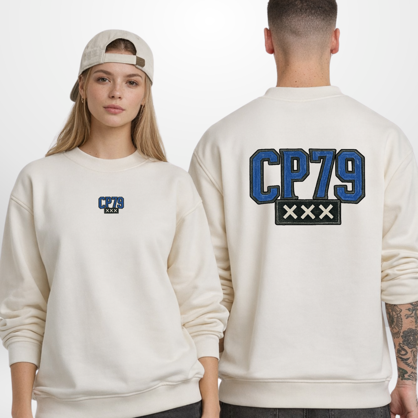 "CP79" Calvin Pokorny X The Squad Loose Fit Sweatshirt