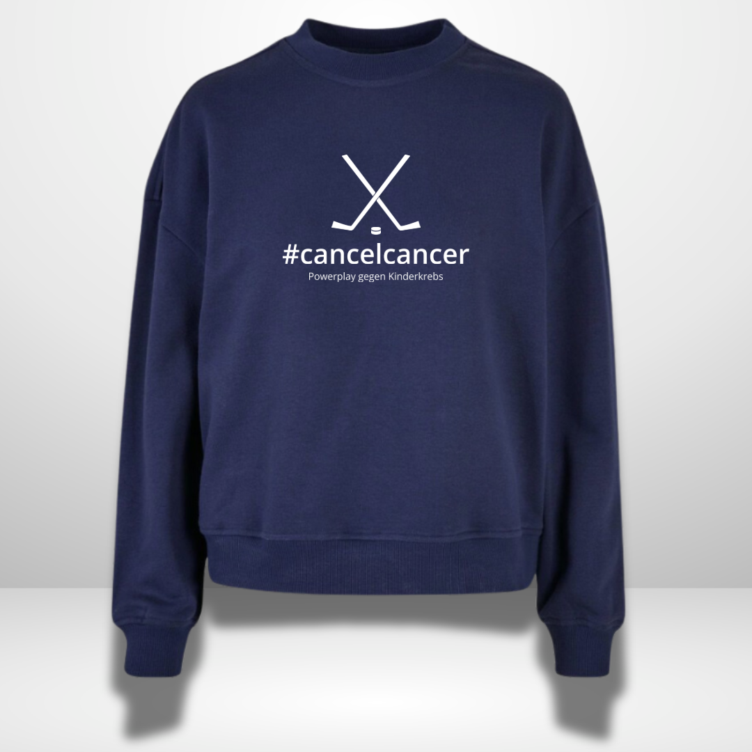 Cancel Cancer "Powerplay" Ladies Crewneck