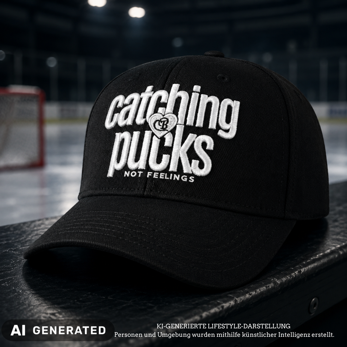 Catching Pucks Cap Cody Brenner X The Squad