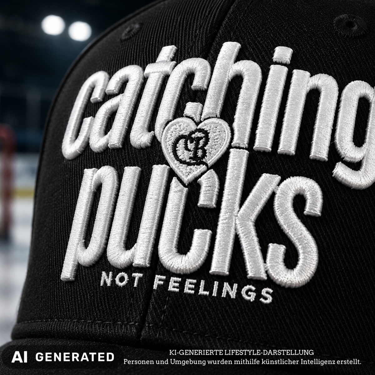Catching Pucks Cap Cody Brenner X The Squad
