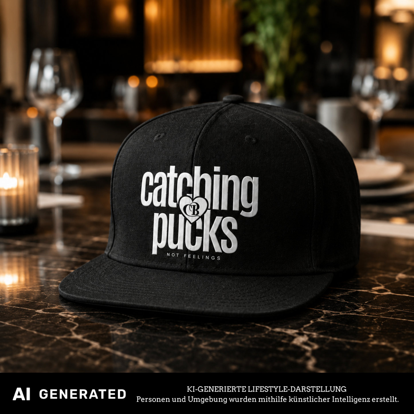 * PRE SALE - LIMITIERT AUF 25 STÜCK * Catching Pucks Cap Cody Brenner X The Squad