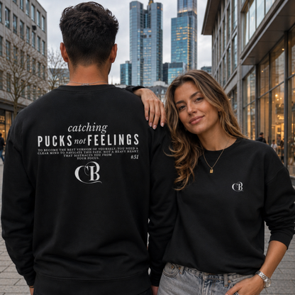 Catching Pucks Crewneck Cody Brenner X The Squad