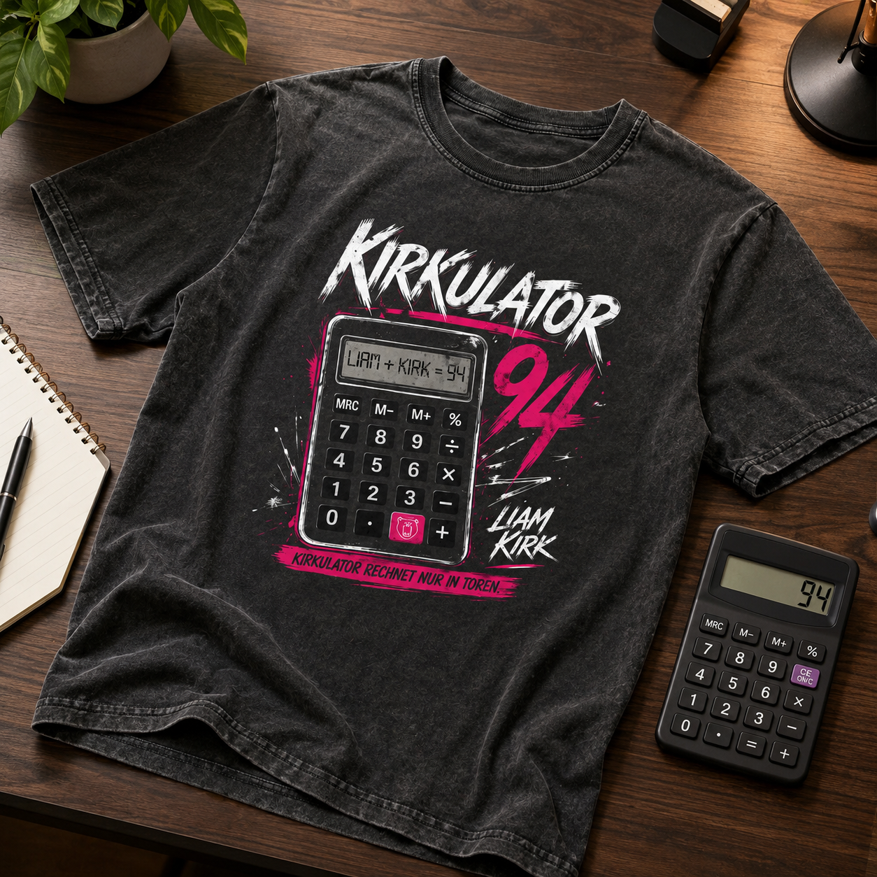 Kirkulator Oversized Shirt Liam Kirk X The Squad