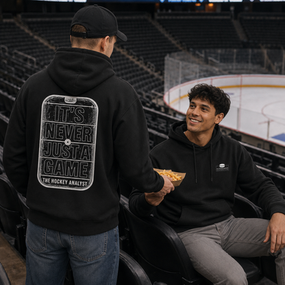 It´s Never Just A Game Hoody The Hockey Analyst X The Squad