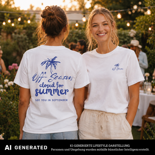 Closed for Summer Ladies Shirt Florian Bugl X The Squad