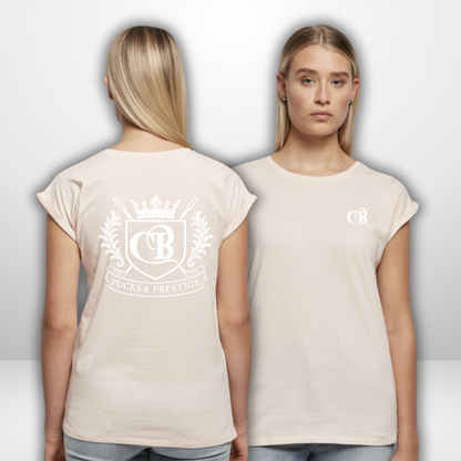 Cody Brenner "Pucks & Prestige" Ladies Tee
