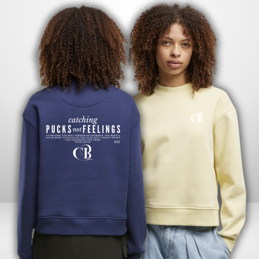 Cody Brenner "Catching Pucks" Ladies Oversized Crewneck