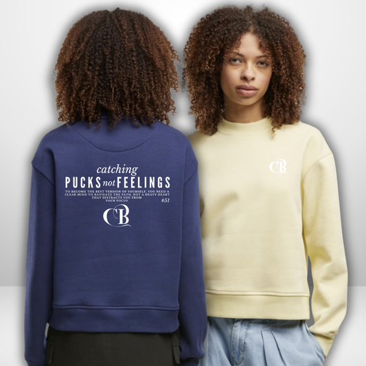 Cody Brenner "Catching Pucks" Ladies Oversized Crewneck