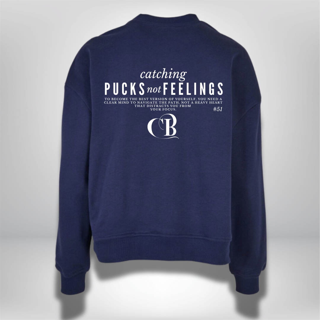 Cody Brenner "Catching Pucks" Ladies Oversized Crewneck