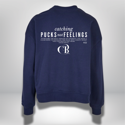 Cody Brenner "Catching Pucks" Ladies Oversized Crewneck