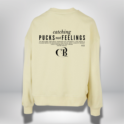 Cody Brenner "Catching Pucks" Ladies Oversized Crewneck