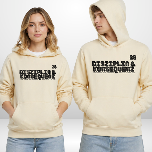 "DISZIPLIN & KONSEQUENZ" Markus Lillich X The Squad Heavy Hoody