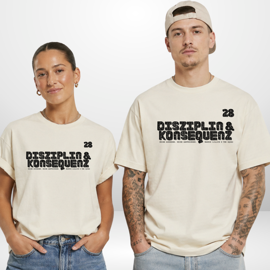 "DISZIPLIN & KONSEQUENZ" Markus Lillich X The Squad T-Shirt
