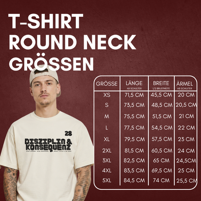 "DISZIPLIN & KONSEQUENZ" Markus Lillich X The Squad T-Shirt