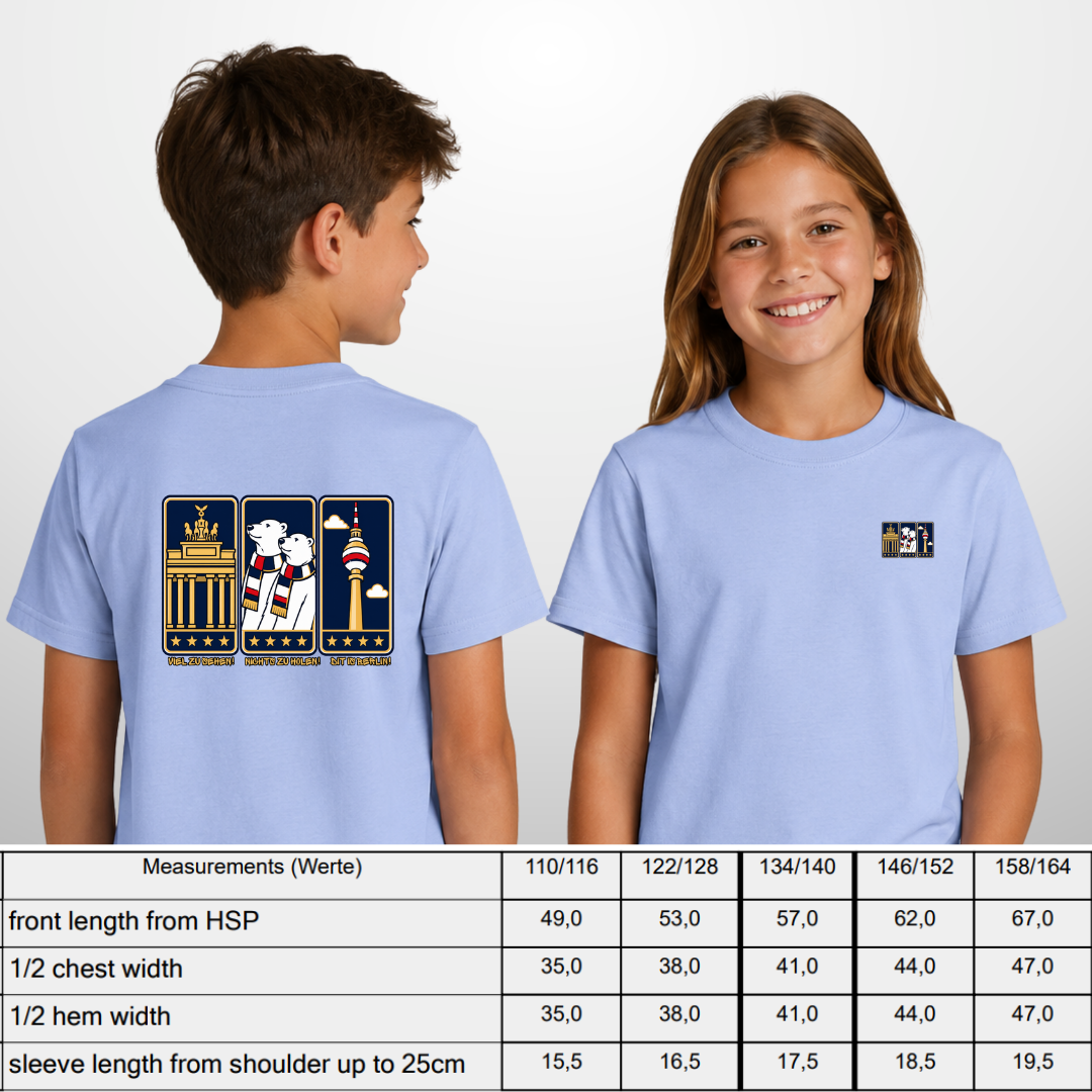 "DIT IS BERLIN!" Broken Sticks X The Squad Hockey Kids Shirt